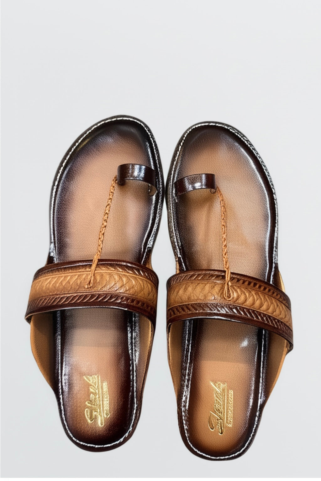 Traditional Leather Kolhapuri Chappals