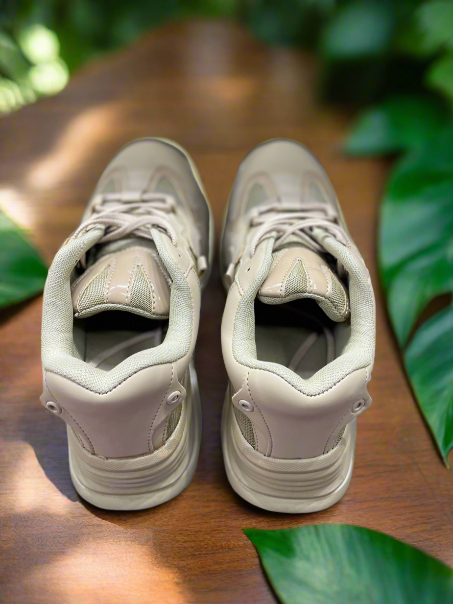 Premium Chunky Sneakers – Beige Casual Sports Shoes