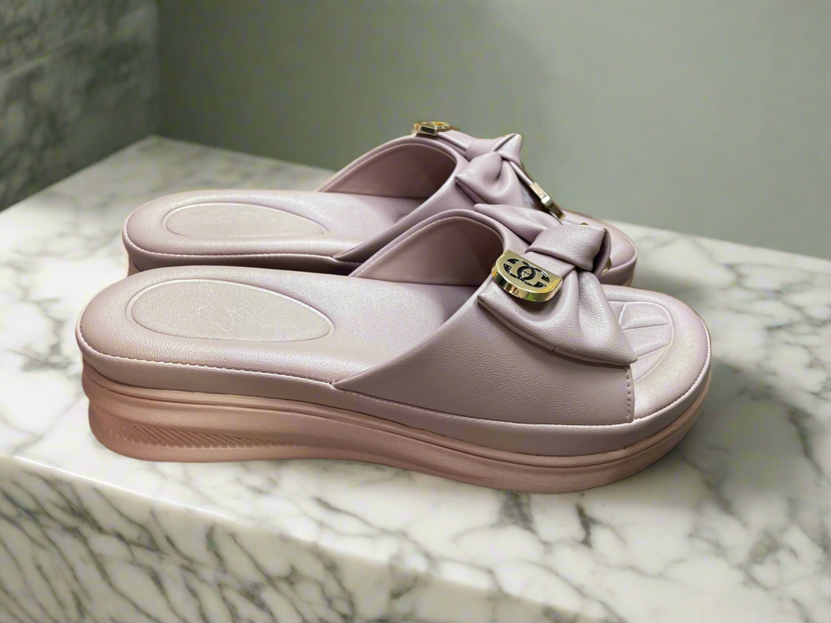 Lightweight Comfort Wedge Slippers