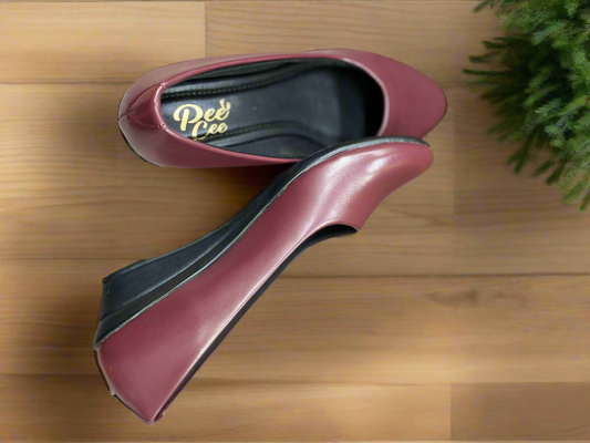 Classic  Ballet Flats with Unique Sculpted Heel