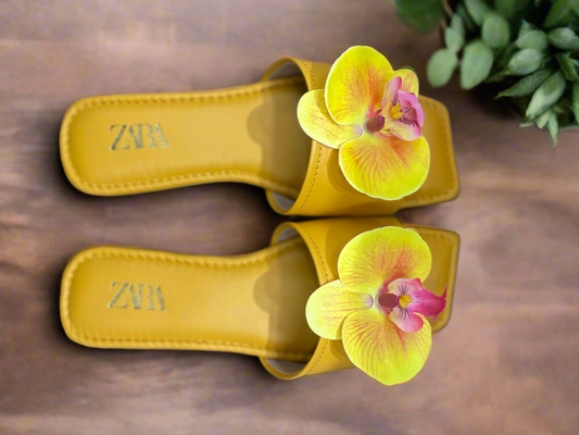 Sun-Kissed Bloom Designer Slides