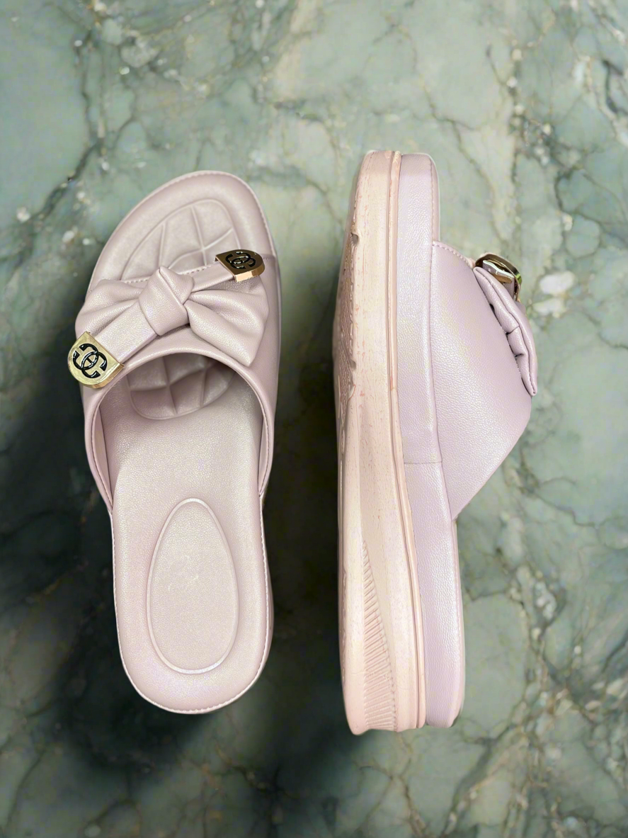 Lightweight Comfort Wedge Slippers