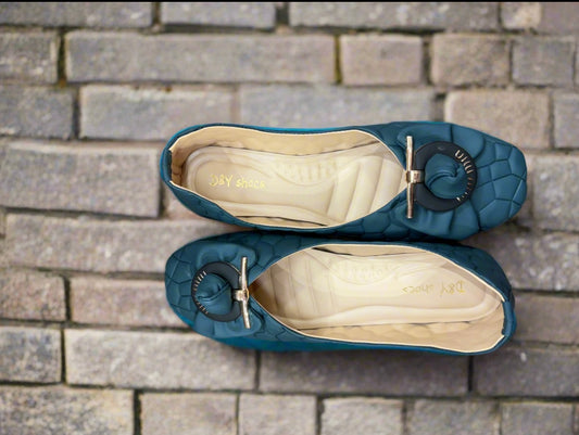 Ocean Bloom Comfort Flats